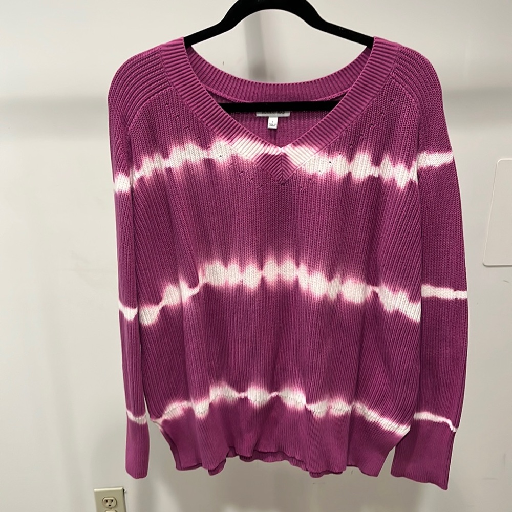 Johnny Was tie dye sweater size large